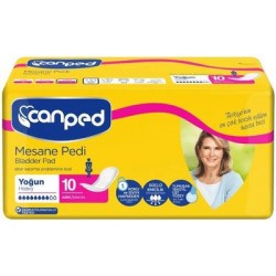 Canped Mesane Pedi Kadın Large 10'lu